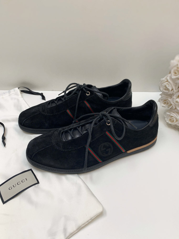 Gucci men hot sale sneakers black