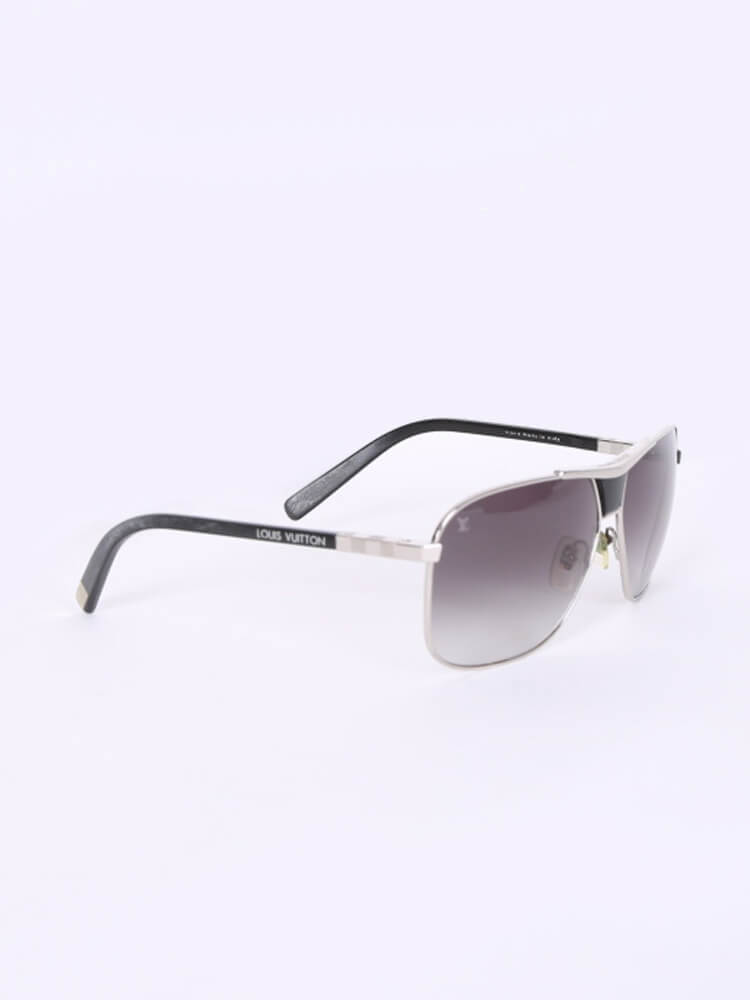 Sunglasses Louis Vuitton Silver in Metal - 33543287