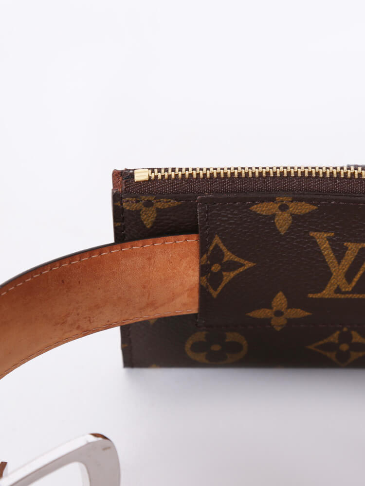 Louis Vuitton, Bags, Louis Vuitton Sunture Pochette Duo Belt M9836  Notation Size 8534 Monogram Canva