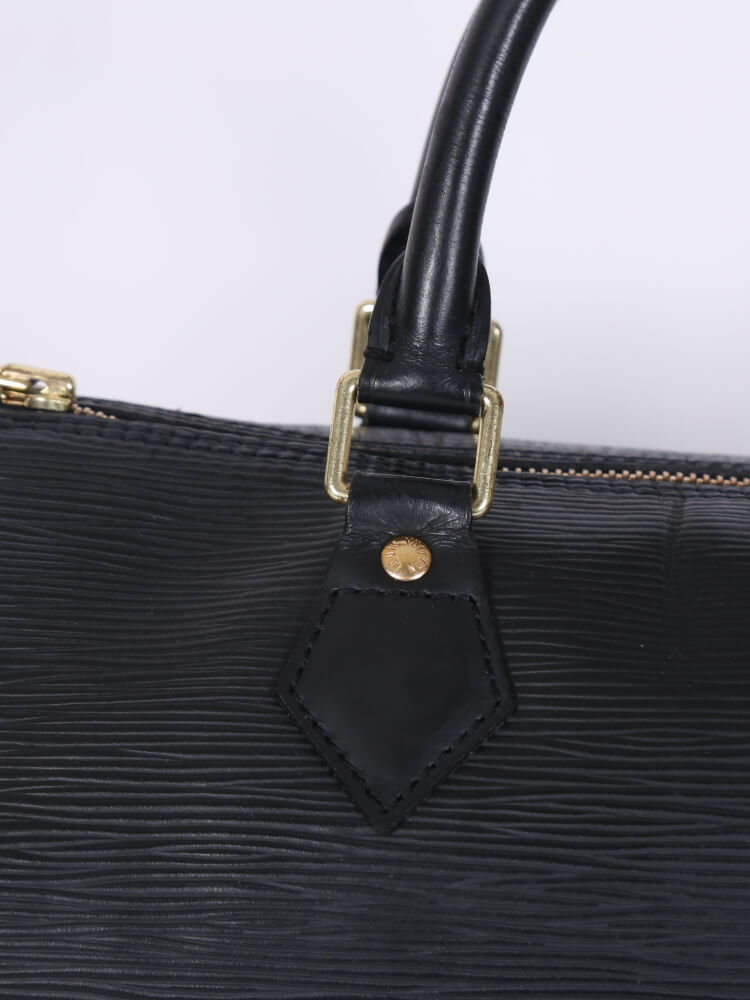 Louis Vuitton - Speedy 25 Epi Leather Noir | www.luxurybags.eu