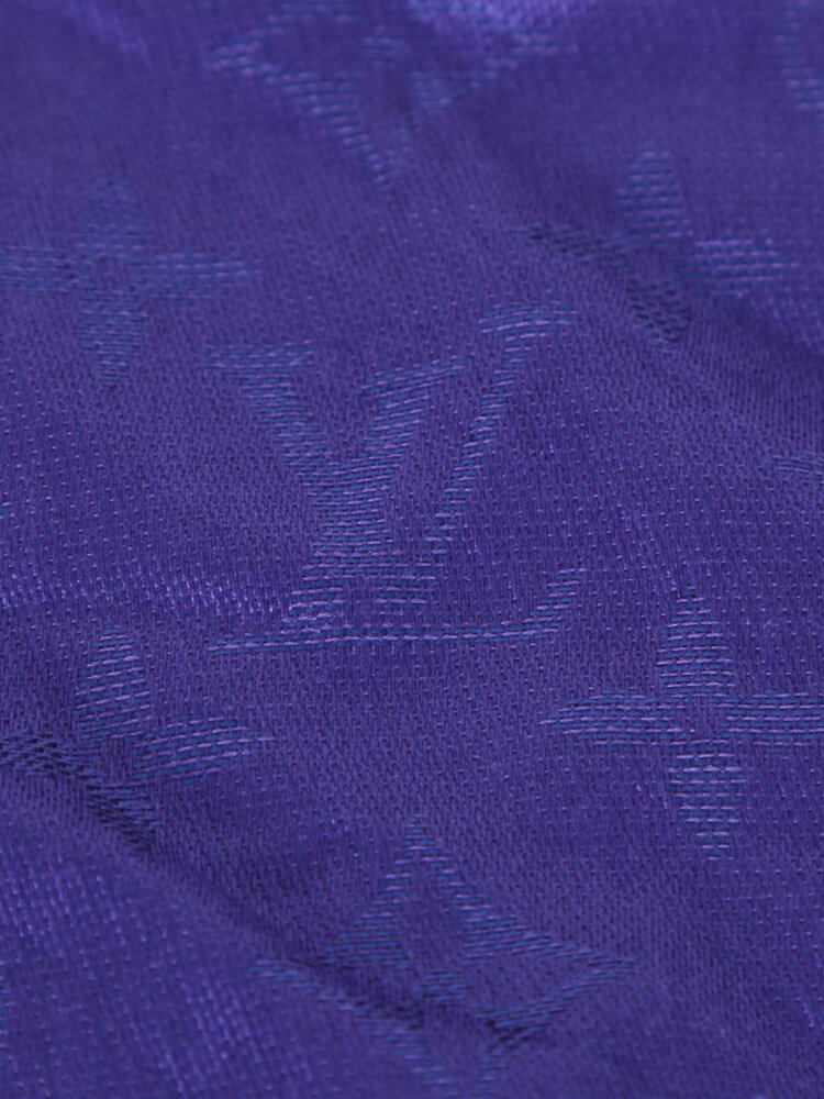 Louis Vuitton - Monogram Voile Wool Shawl Purple