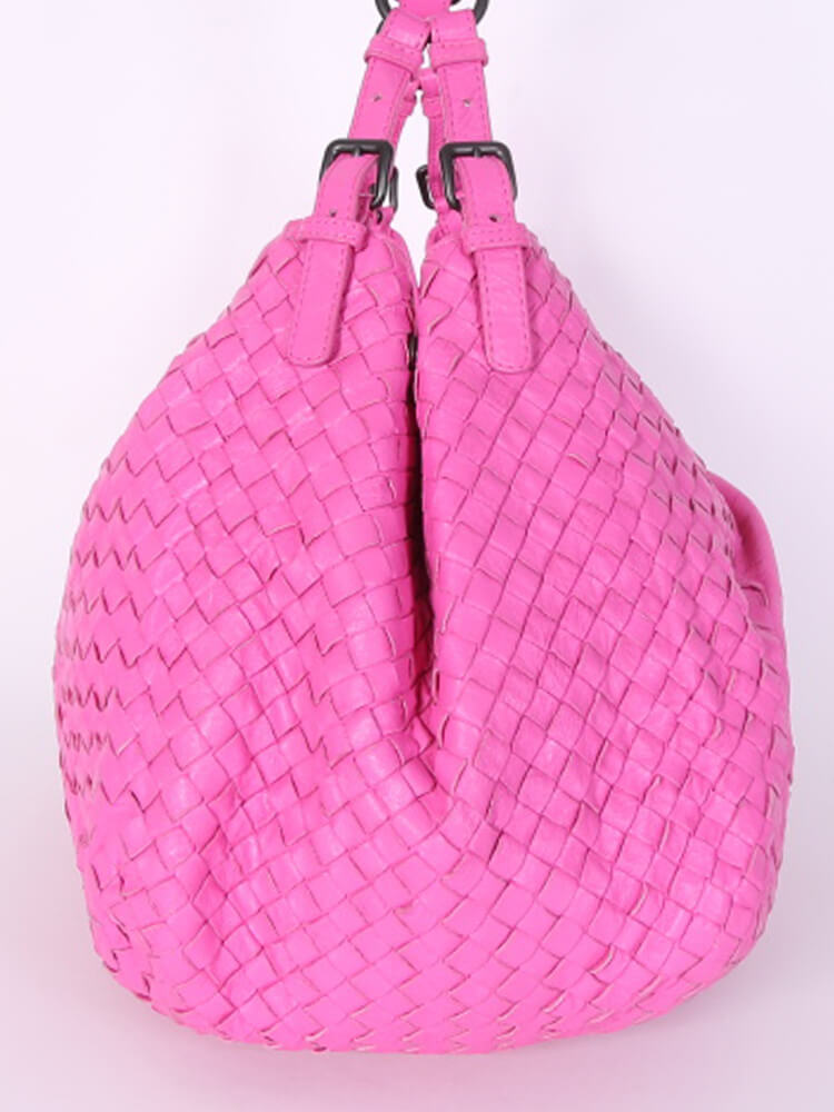 Buy NWT Bottega Veneta Hobo bag In Pale Pink at Ubuy India