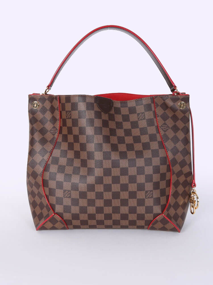 LV Caissa Hobo Damier Ebene (Authentic), Luxury, Bags & Wallets on
