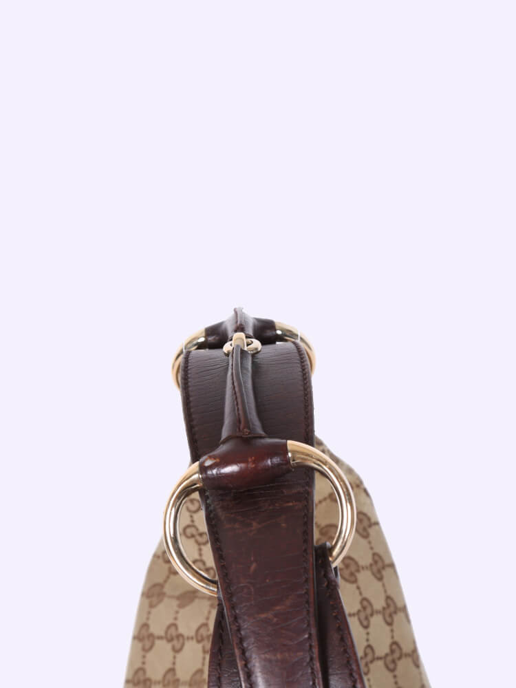 Gucci GG Canvas Medium Horsebit Hobo - Neutrals Hobos, Handbags -  GUC1189679