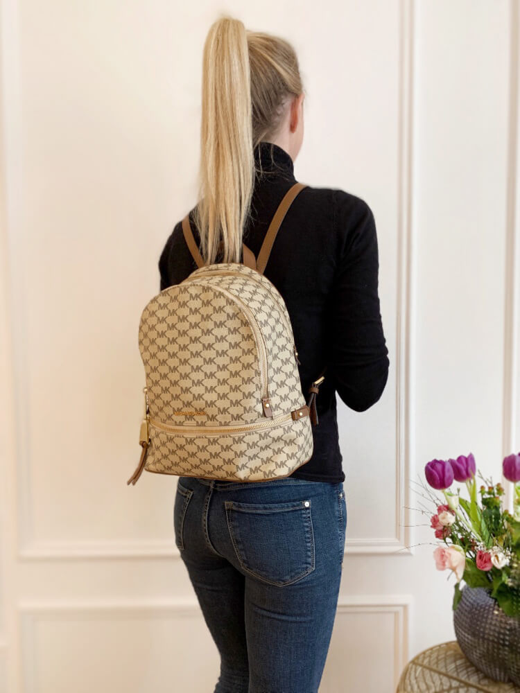 Michael kors discount rhea floral backpack