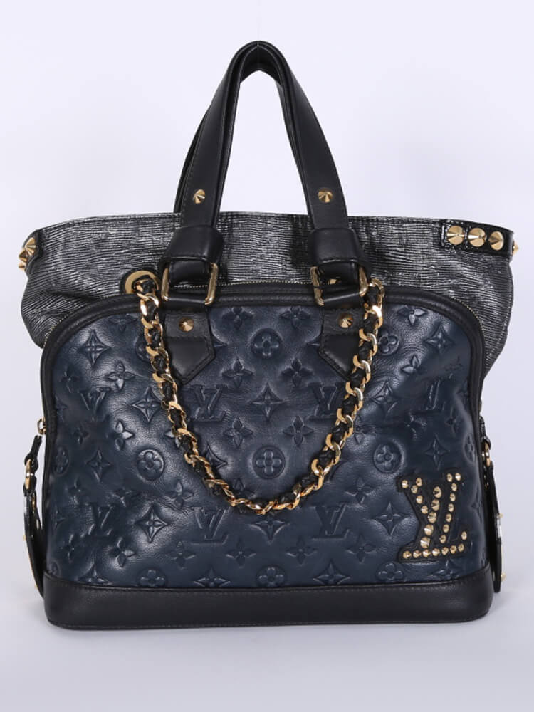 Louis Vuitton Black Monogram Double Jeu Neo-Alma Bag Limited Edition  2009/2010 For Sale at 1stDibs