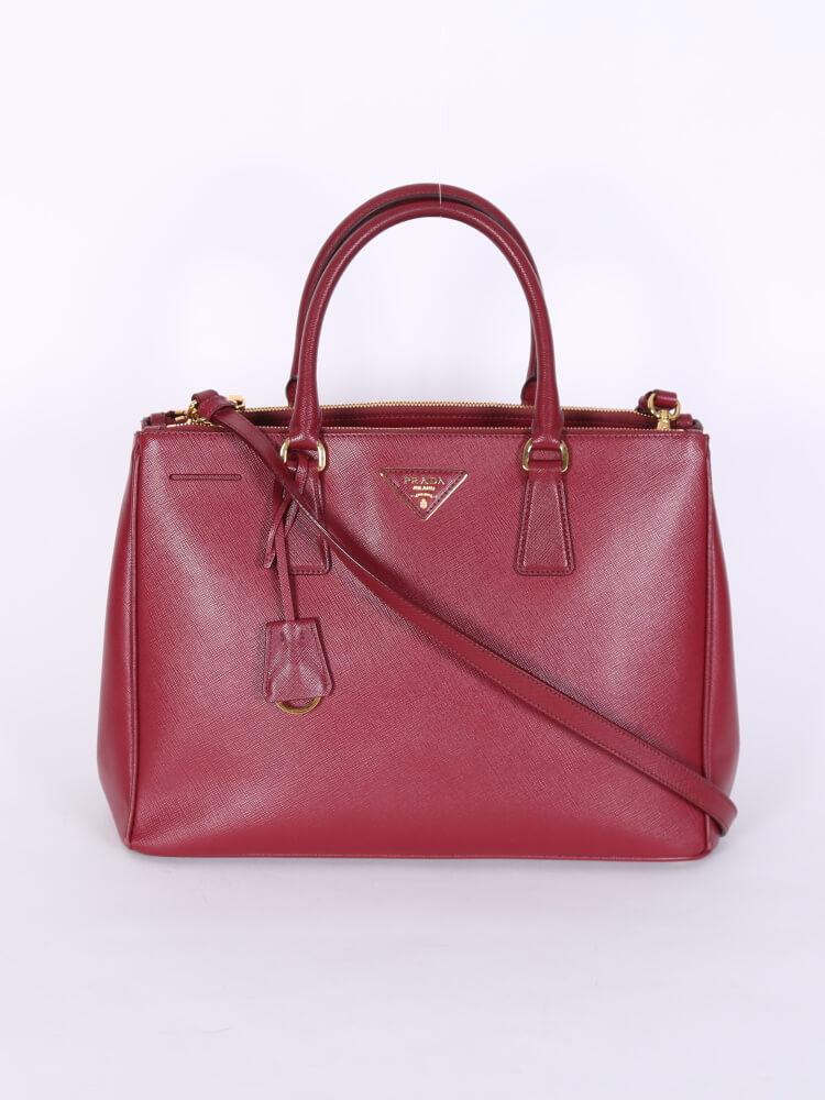 prada cerise galleria bag