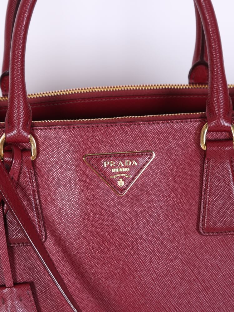 prada cerise galleria bag