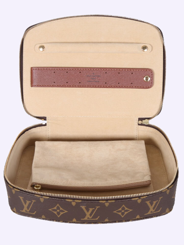 Louis Vuitton jewelry case monogram sn0079
