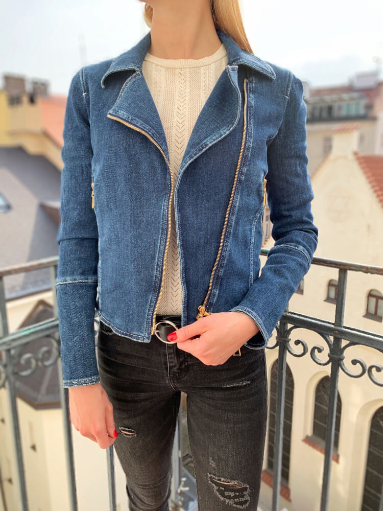 Louis Vuitton - Blue Jeans Jacket 38