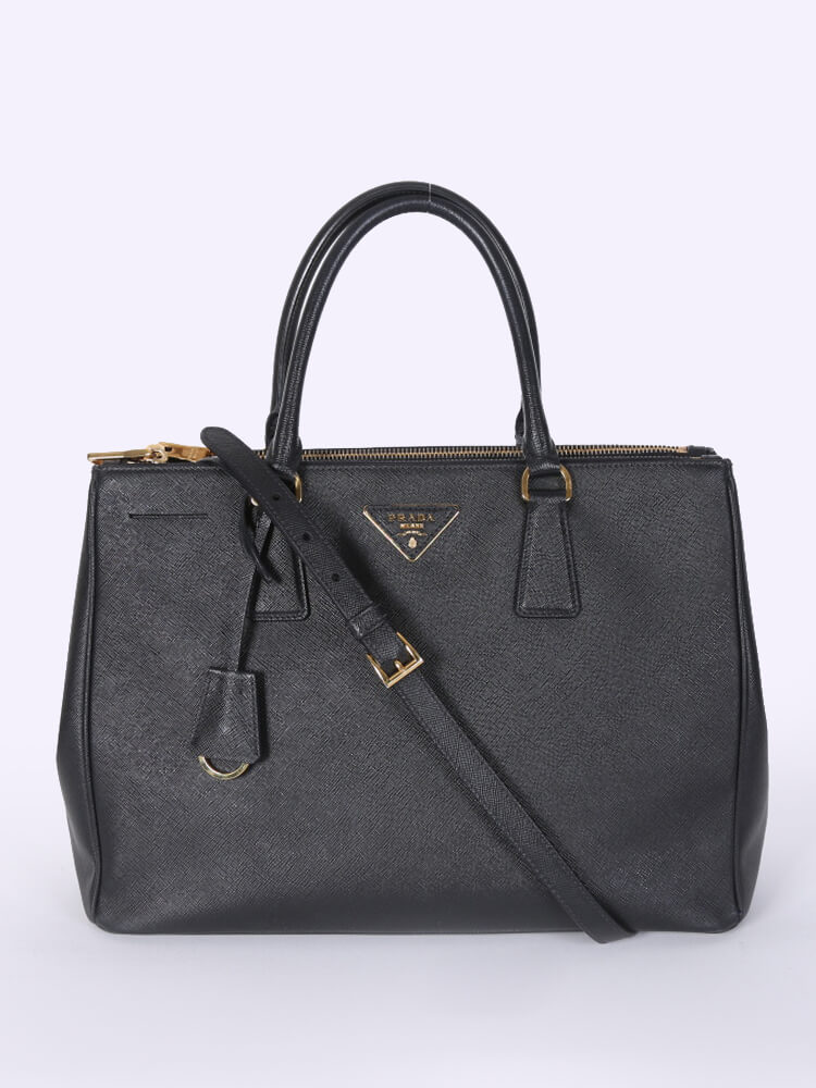 Prada - Galleria Medium Saffiano Leather Tote Nero | www.luxurybags.eu