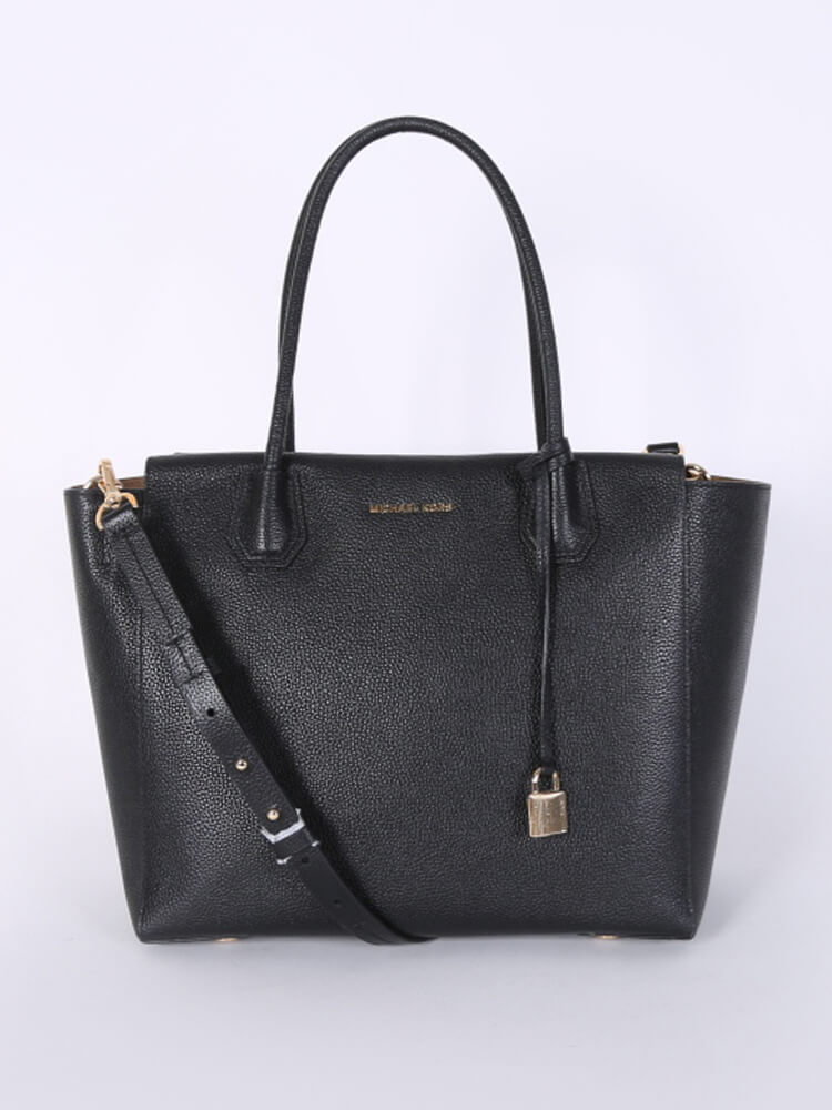 Michael kors mercer on sale large leather satchel