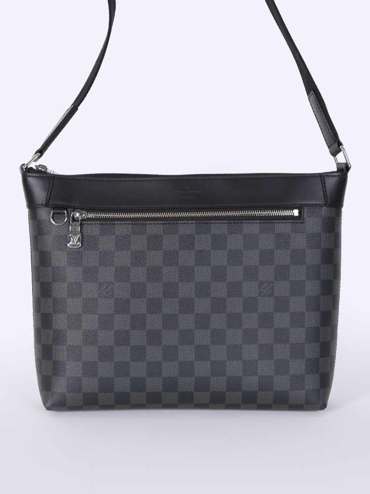 Louis Vuitton Mick PM Damier Graphite Canvas Messenger www