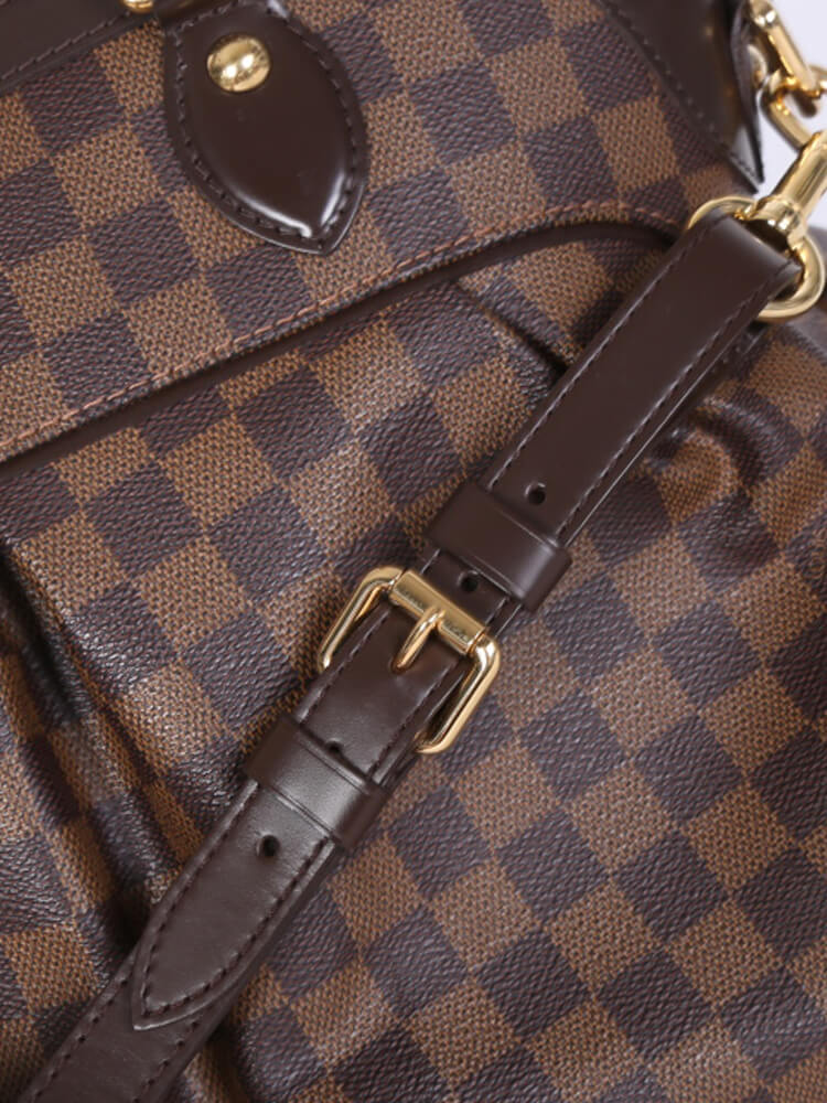 Louis Vuitton Trevi GM Damier Ebene Canvas Brown Cloth ref.595375