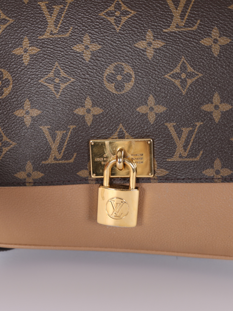 Louis Vuitton - Marignan Monogram Canvas & Grained Leather Sesame