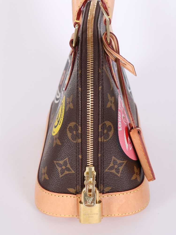 Louis Vuitton Alma BB Monogram World Tour, Luxury, Bags & Wallets on  Carousell