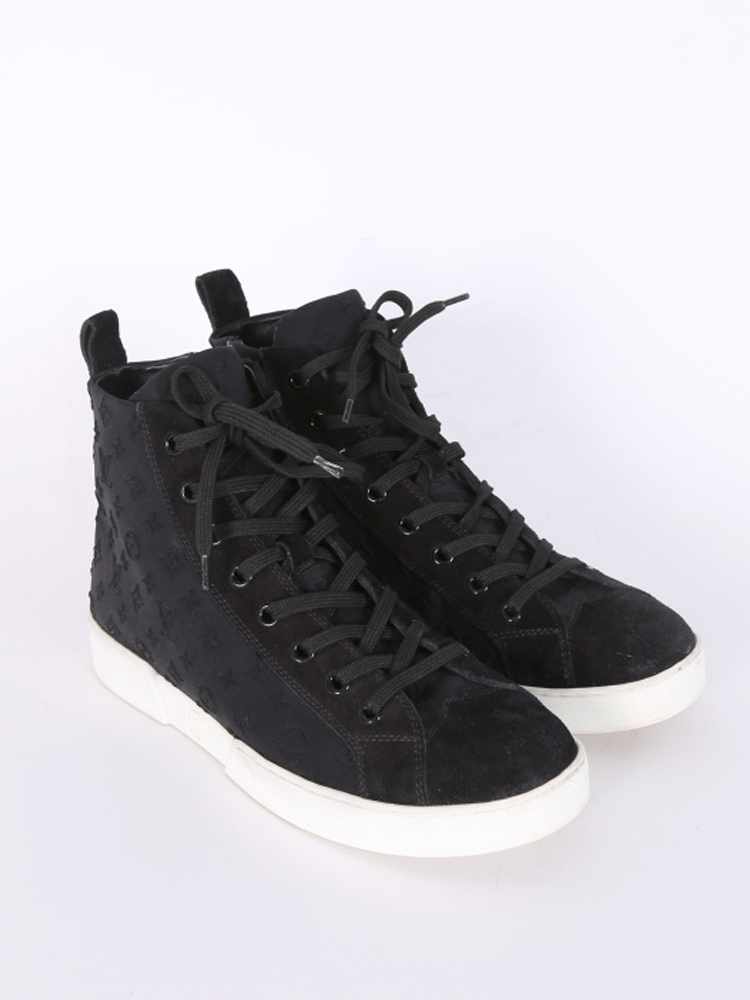 Louis Vuitton Stellar Sneaker Boot In Noir