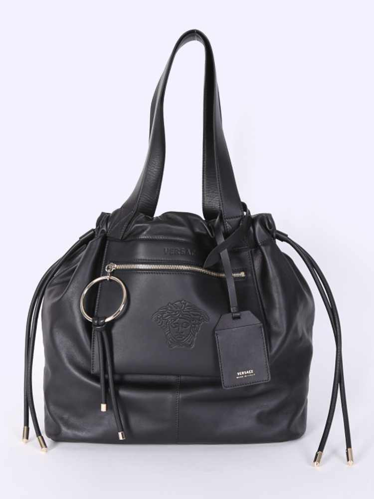 Versace - Day Dreamer Medium Leather Bag Black