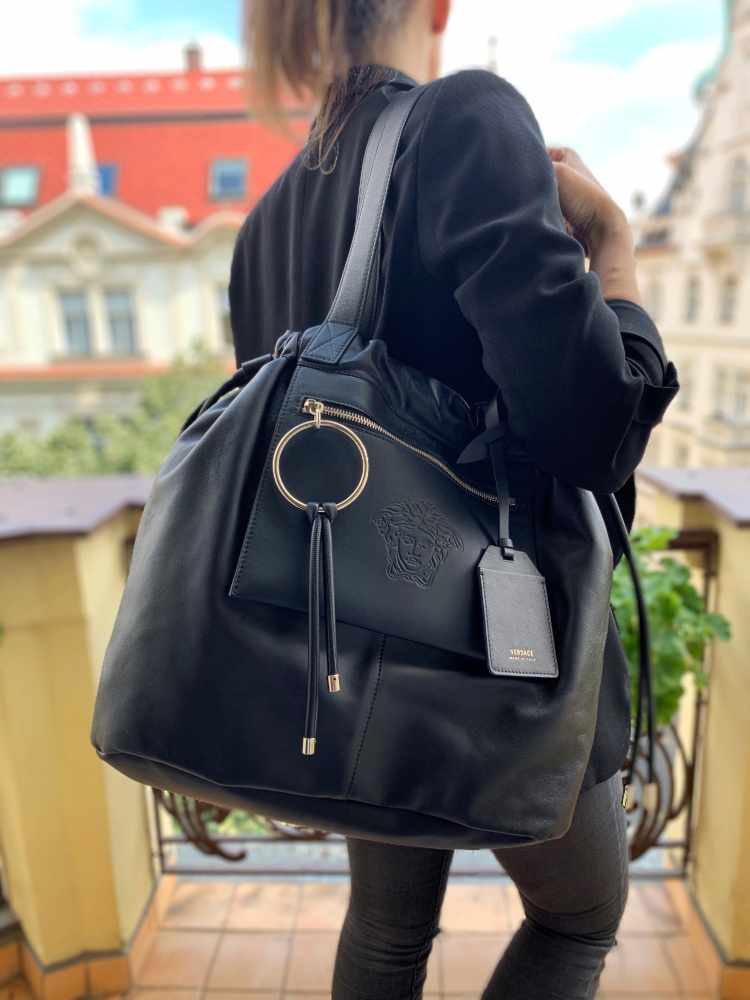 White AUTHENTIC Versace handbag