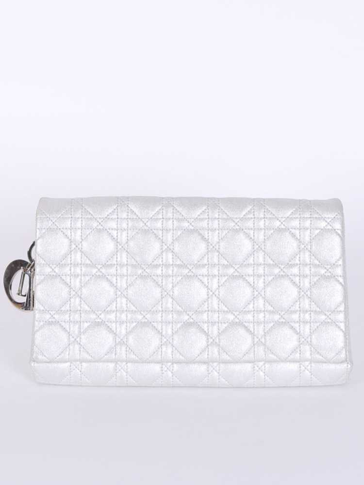 dior cannage clutch