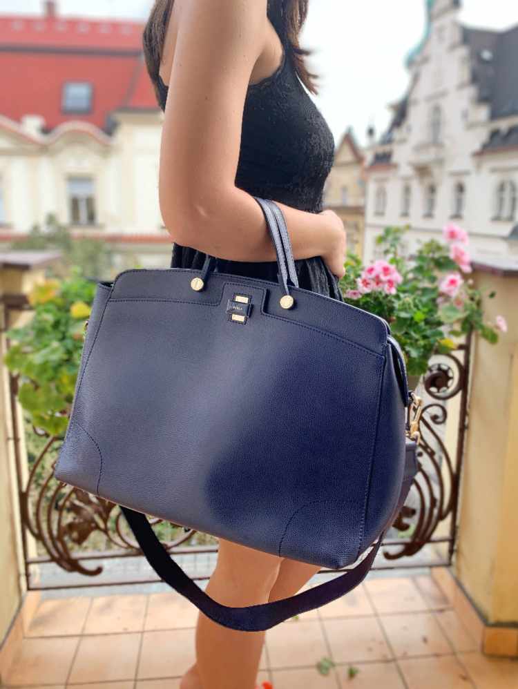 Furla Blue Tote Bags for Women