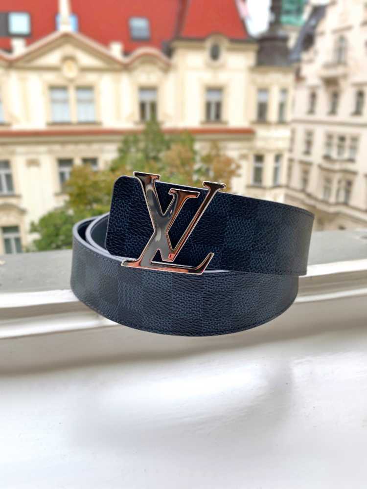 Louis Vuitton Damier Graphite Belt