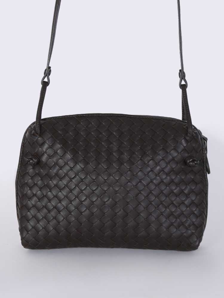 Bottega Veneta ESPRESSO INTRECCIATO NAPPA LEATHER NODINI BAG