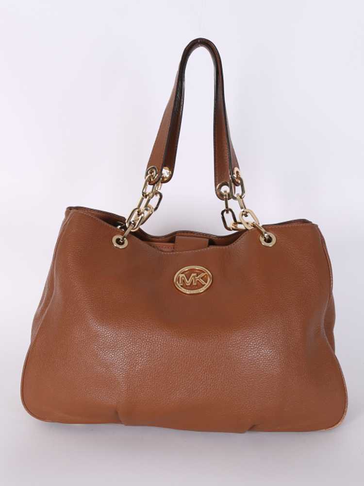 Michael Kors deals Fulton Chain M Leather Tote