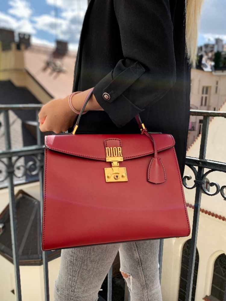 Shop authentic Christian Dior Dior Addict Top Handle Shoulder Bag at  revogue for just USD 160000