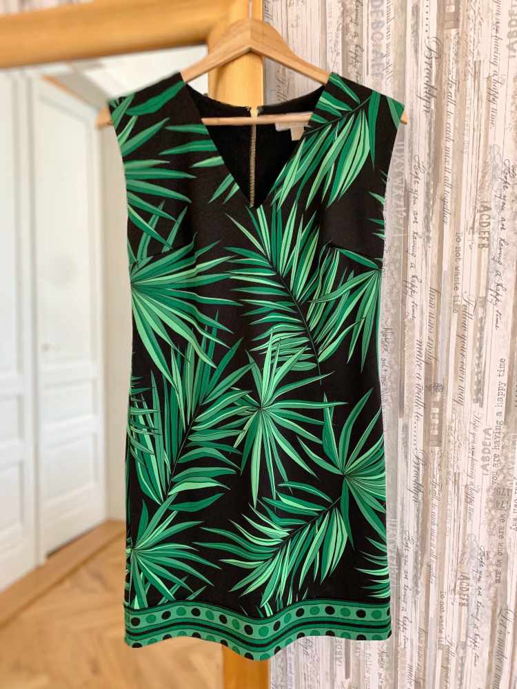 michael kors green dress