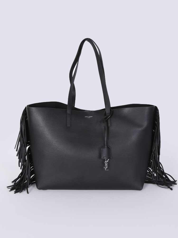 saint laurent fringe tote