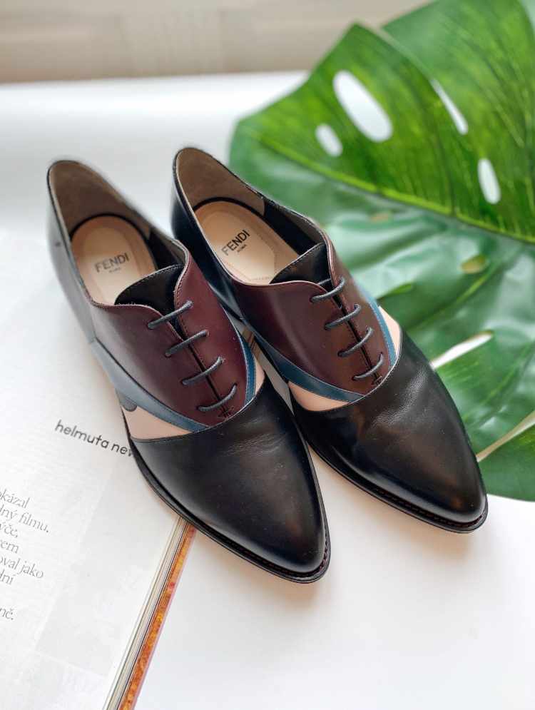 Fendi deals oxford shoes