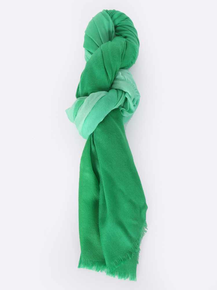 Louis Vuitton - Telling Epi Denim Wool Shawl Green