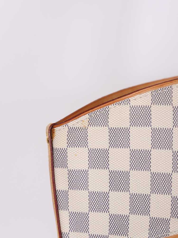 LOUIS VUITTON Azur Damier Canvas Pampelonne GM Bag