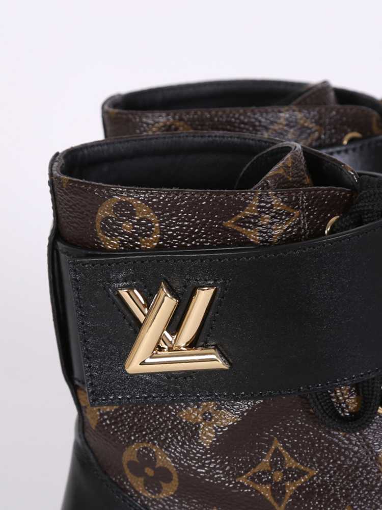 Louis Vuitton - Wonderland Monogram Ranger Boots Noir 37,5