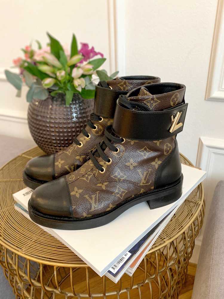 Louis Vuitton Monogram Wonderland Ranger Boots