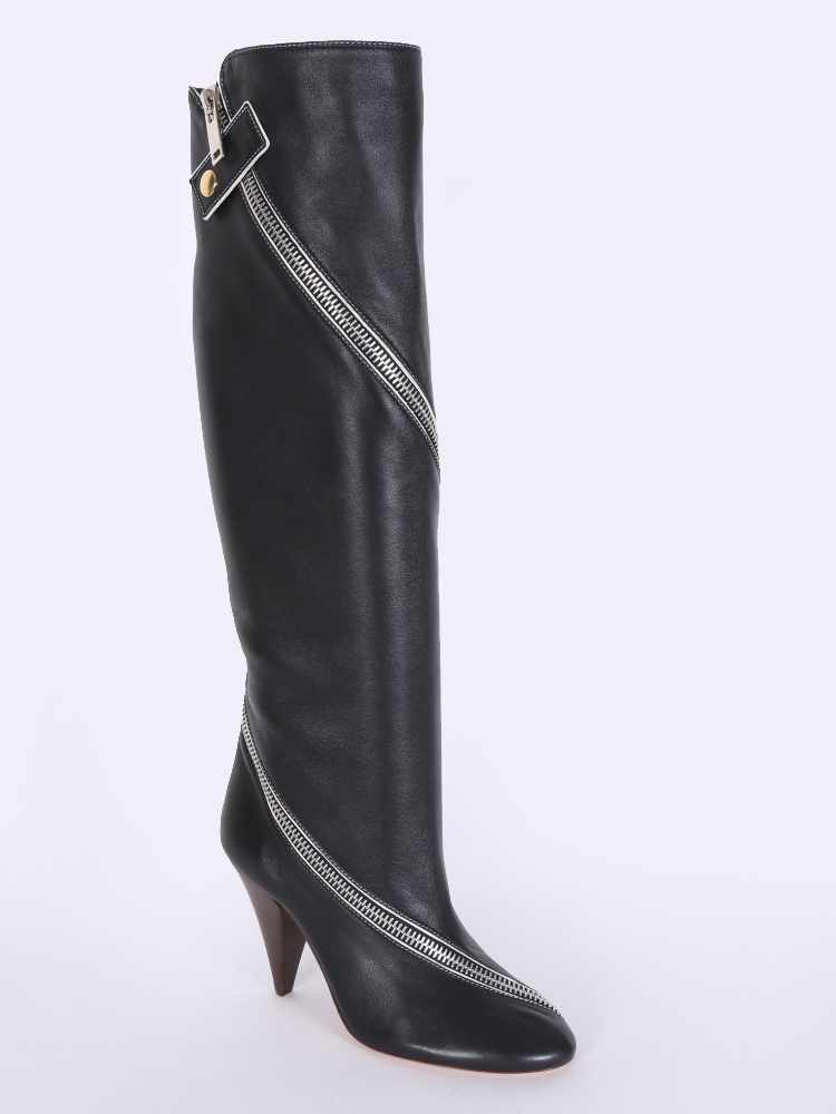 Celine clearance zipper boots