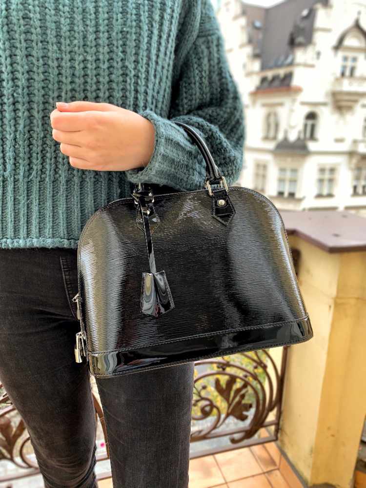 Louis Vuitton - Alma BB Epi Leather Noir