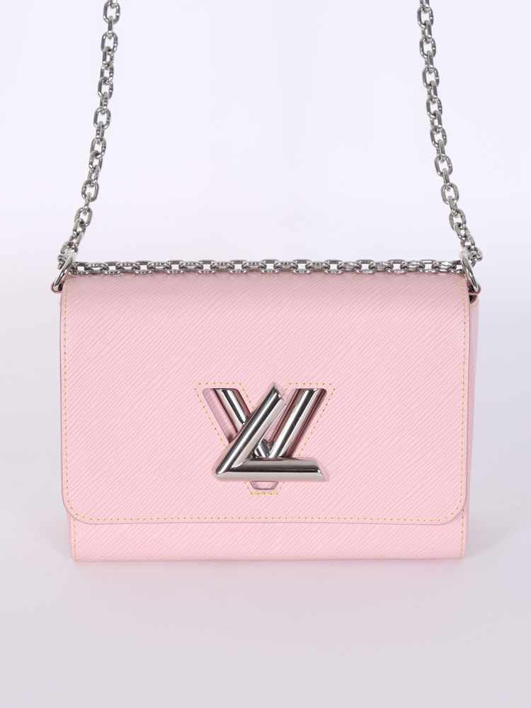 Louis Vuitton Twist mm EPI Leather Shoulder Bag Pink