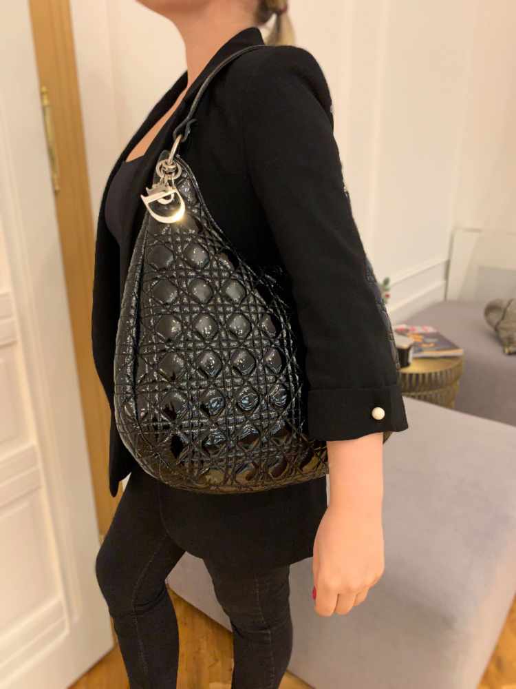 dior cannage hobo