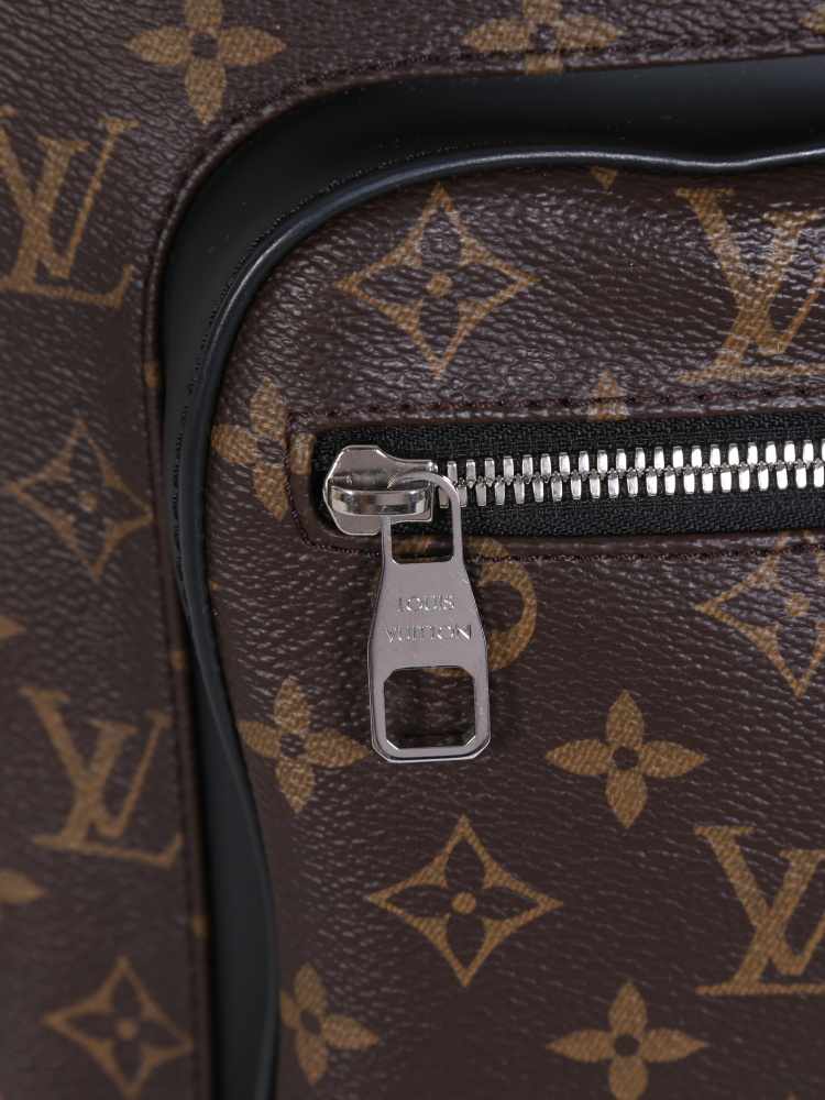 Louis Vuitton Josh Backpack Macassar Monogram Canvas Brown 2400561