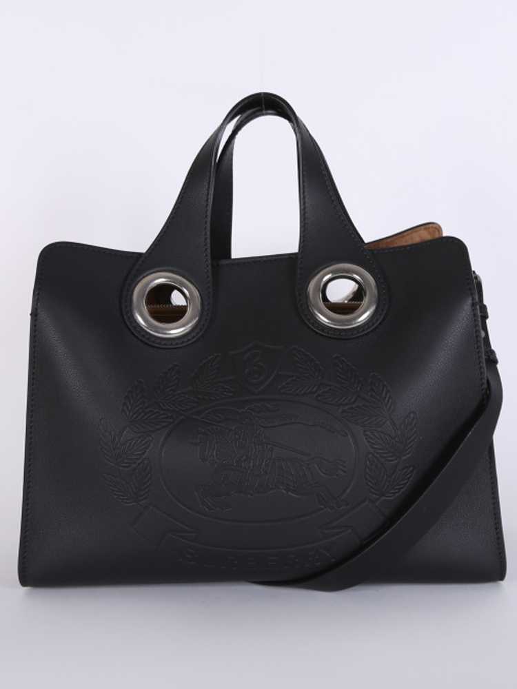 Burberry grommet outlet tote