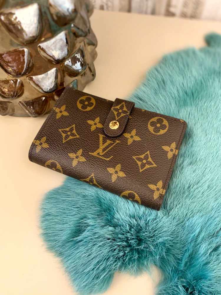 Louis Vuitton French Wallet-Brown