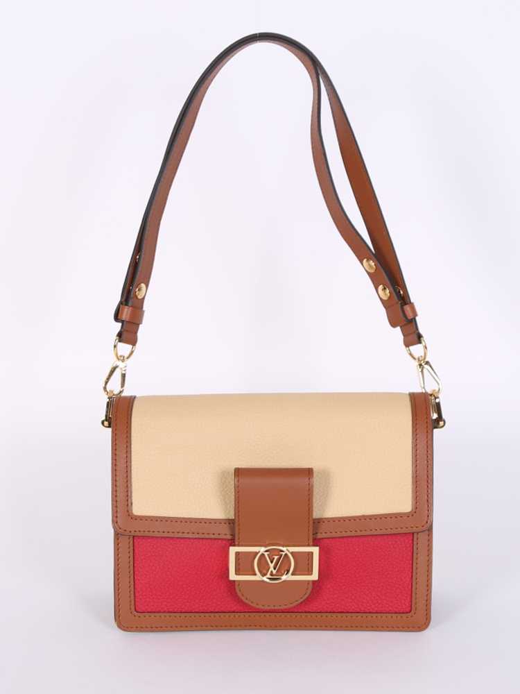 Dauphine leather handbag Louis Vuitton Multicolour in Leather - 21733210