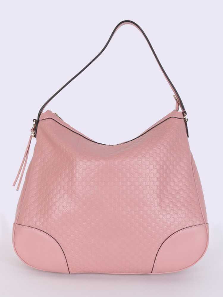 gucci pink hobo bag