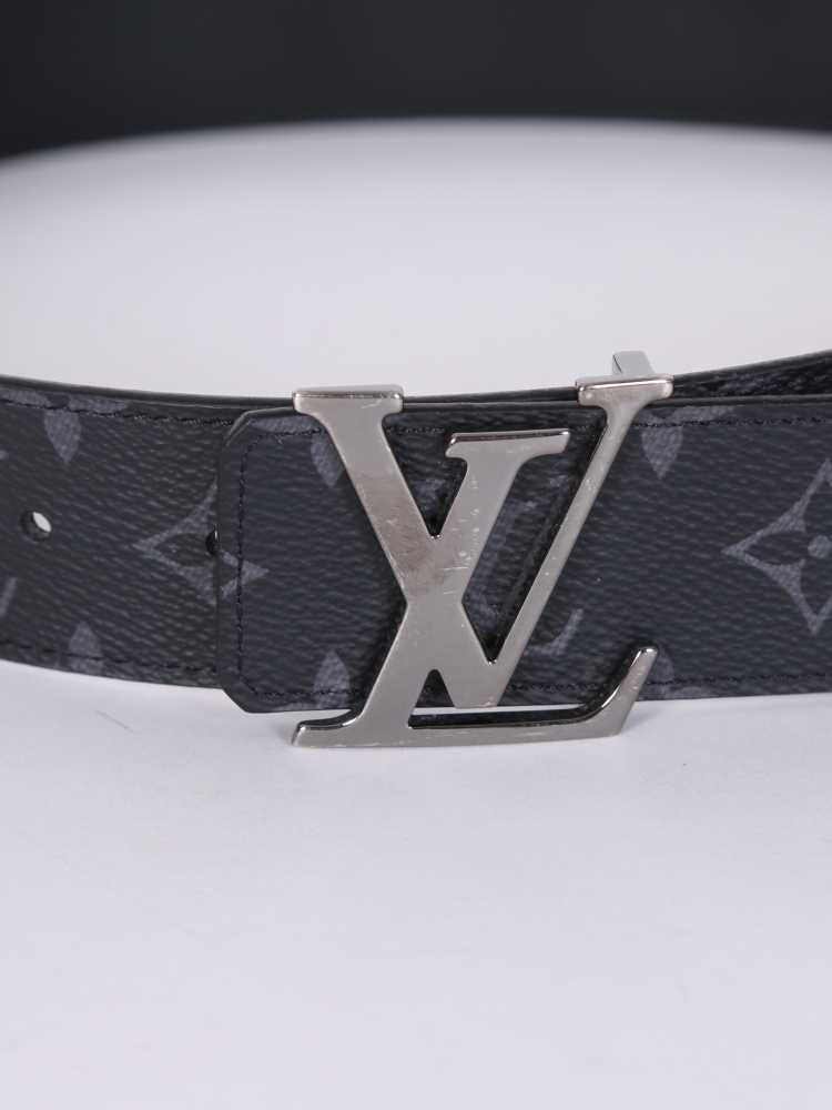 Louis Vuitton Initiales Belt Monogram Eclipse Black/Gray