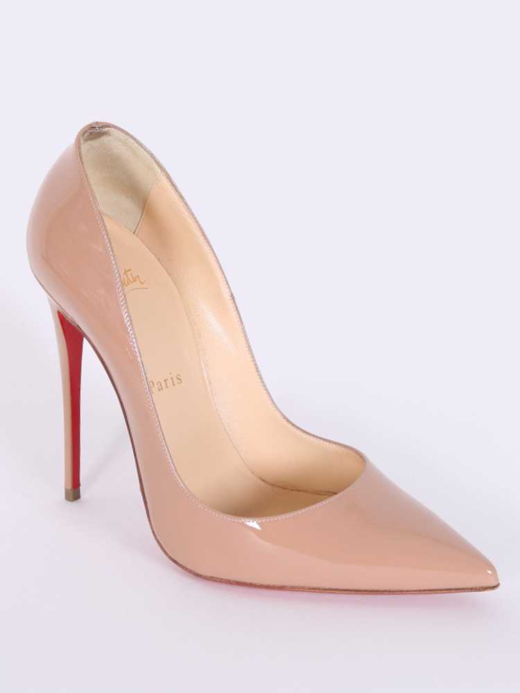 So Kate 120 Nude Patent Leather Heels 38 – High Heel Hierarchy