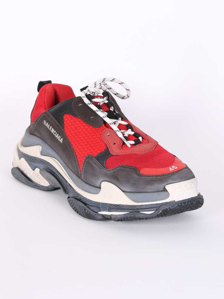 Balenciaga triple s rouge noir online