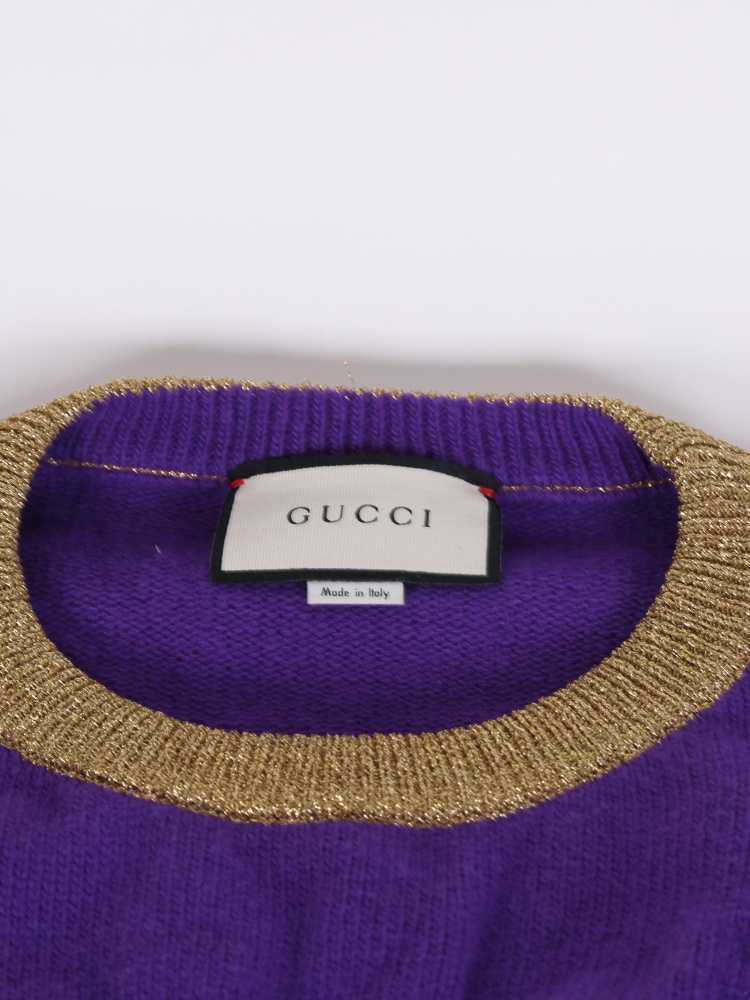 Gucci purple clearance sweater