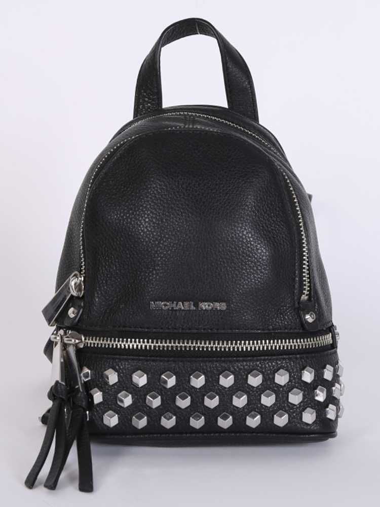 Michael kors rhea outlet mini studded leather backpack